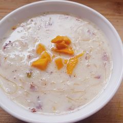 A picture of Coconut semaya kheer.