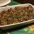 Ciocches multicolores en gratin aux champignons et fromage de chèvre