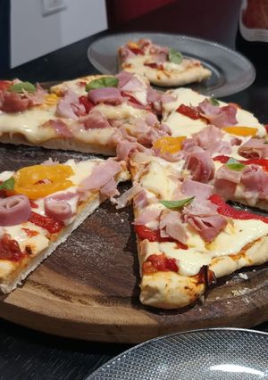 Una foto de Pizza a la piedra