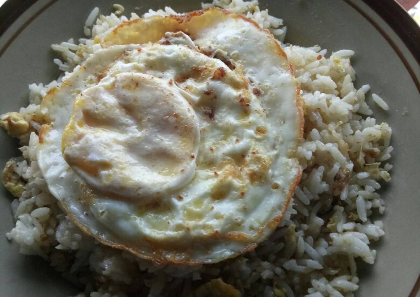 Nasi goreng sederhana ala kampung