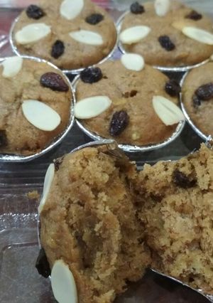 Foto resep Moist banana muffin