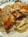 Coconut chicken adobo