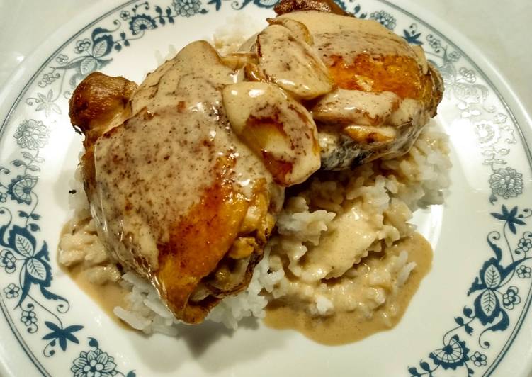 Recipe of Homemade Coconut chicken adobo