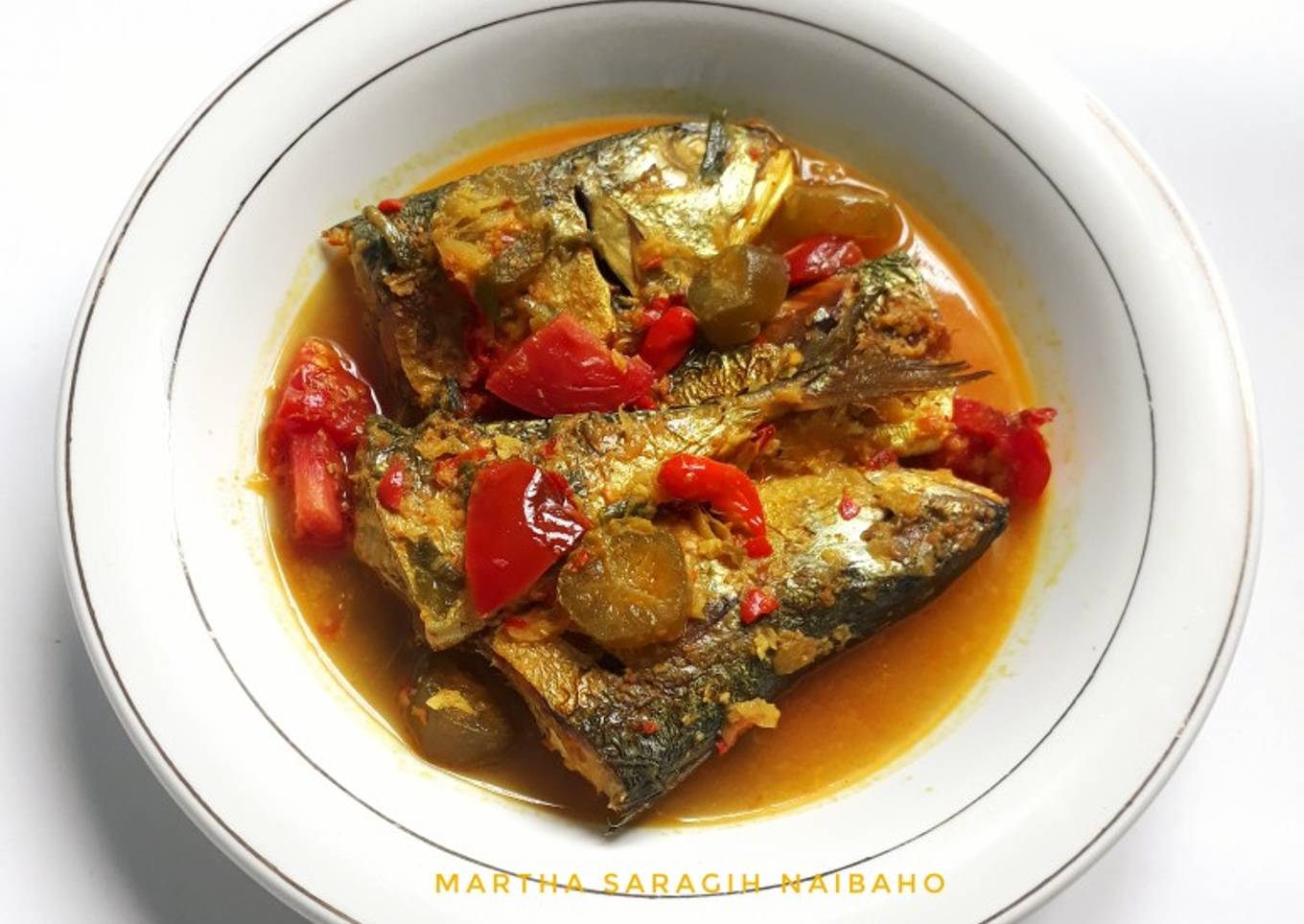 Asem-asem Ikan Kembung Bumbu Kuning