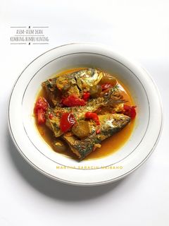 Foto resep Asem-asem Ikan Kembung Bumbu Kuning