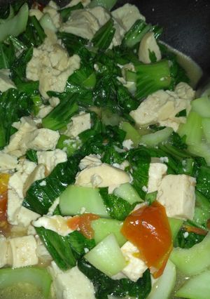 Foto resep Tahu pokchoy tumis