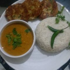 A picture of Bhagaray Daal Chawal #cookpadApp 🍛#kobab.