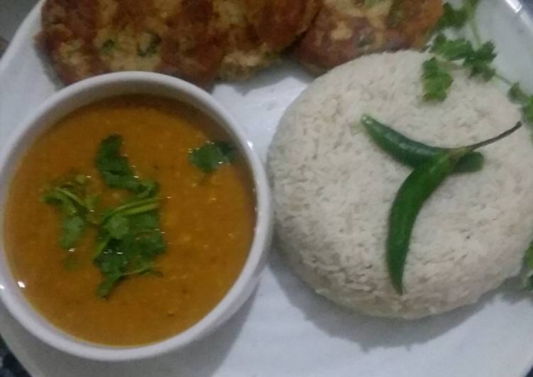 Step-by-Step Guide to Cook Delicious Bhagaray Daal Chawal #cookpadApp 🍛#kobab