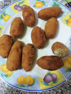 Una foto de Croquetas de pollo