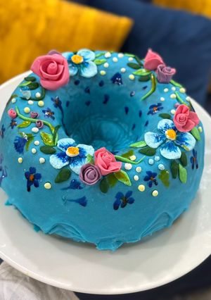 صورة لوصفة كيك cake البورسلين