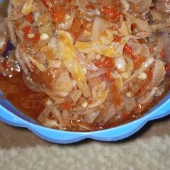 A picture of Cabbage sauce.