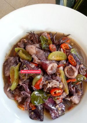 Foto resep Tumis Cumi Hitam