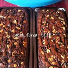A picture of Brownies setengah kilo aka. Shiny Crust Brownies.
