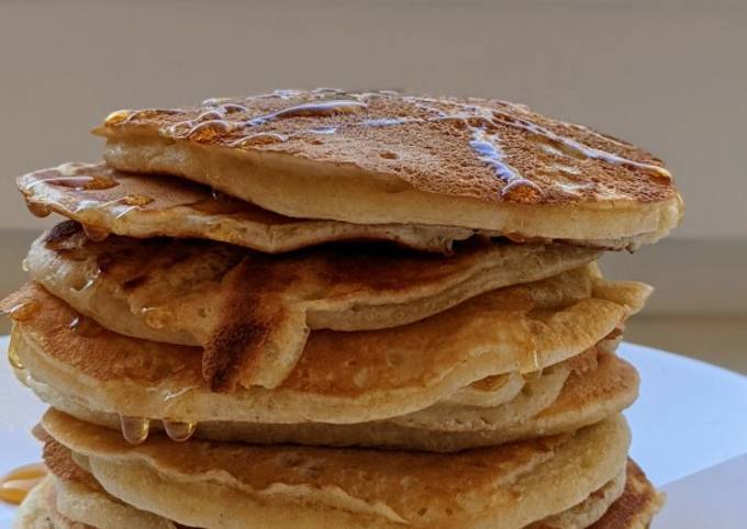 Eggless pancakes