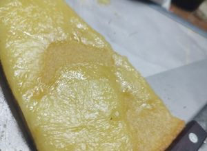 Una foto de Fainá de garbanzos sin gluten