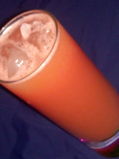 A picture of Water melon and guava juice🍉🍈.