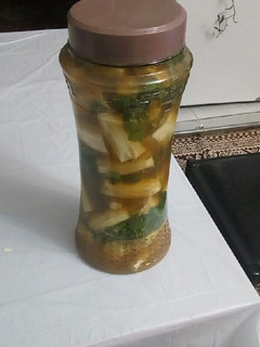 عکسی از دستور ترشی بادمجان