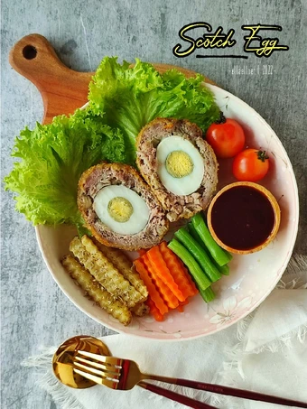 Cara Gampang Membuat Resep  Scotch Egg yang Enak Banget, Bikin Ketagihan