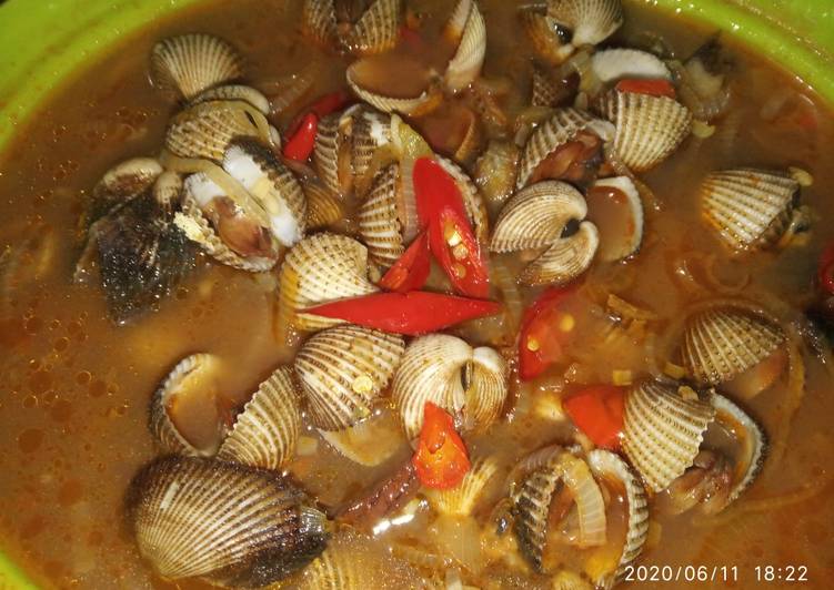 Resep Kerang Dara Pedas Asam yang Enak