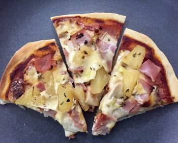 Update, Prepare Recipe Ham  Pineapple Pizza Delicious and Healthy