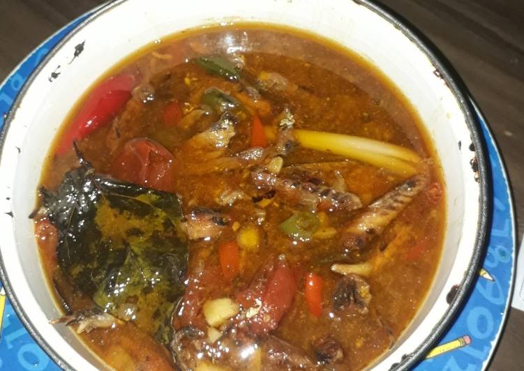 Resep Ikan pindang segar kuah pedas, Bikin Ngiler