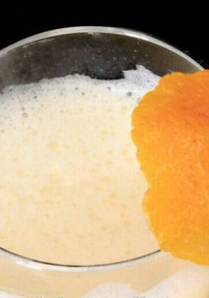 Una foto de Batido de naranja tradicional