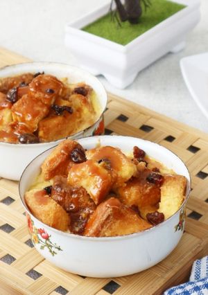 Foto resep Bread Pudding (Puding Roti Panggang)