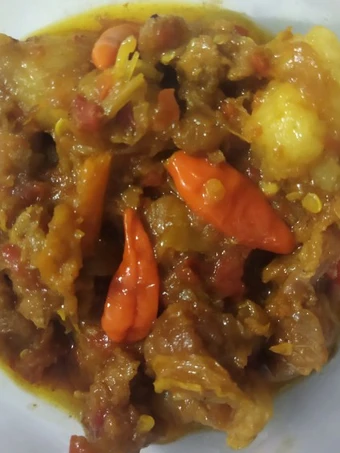 Langkah Gampang Menyiapkan Resep Oseng mercon tetelan sapi Anti Ribet, Sempurna