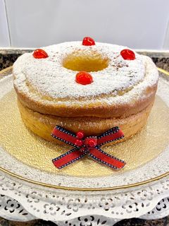 Una foto de Pastel con maicena, leche condensada y coco