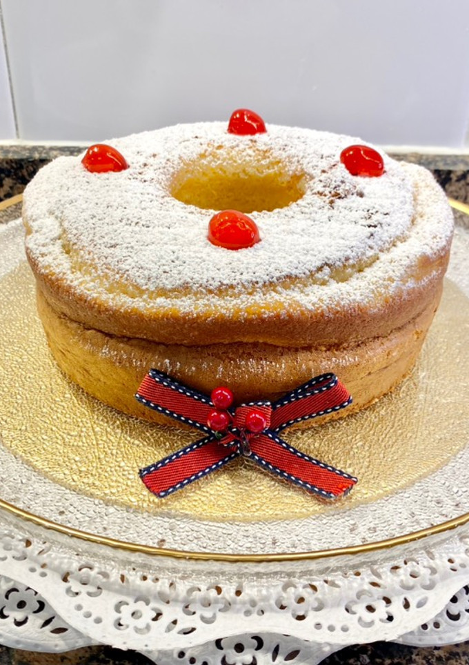 Una foto de Pastel con maicena, leche condensada y coco