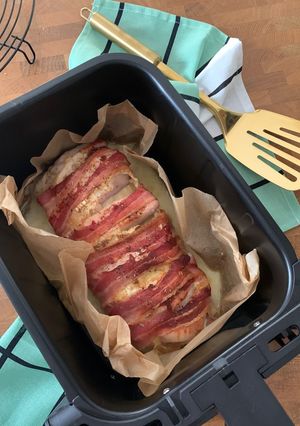 Une photo de ☆Rôti de Dinde au Camembert de Meaux, à l’Airfryer☆