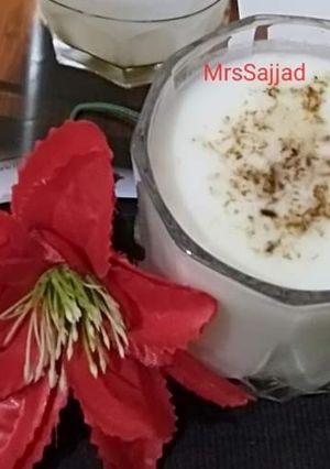 A picture of Cumin Lassi.