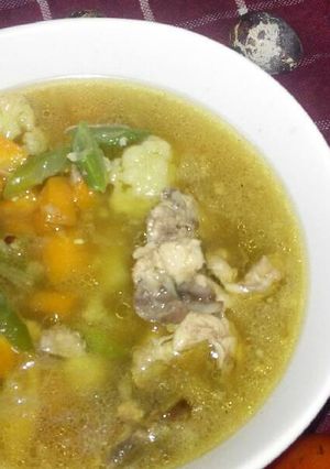 Foto resep Sup tulang ayam
