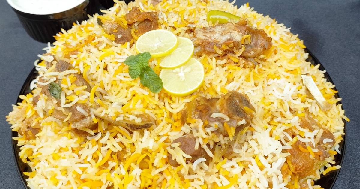 Mutton Biryani 🥗🍚 🥗 Recipe by Umme Ahmad - Cookpad