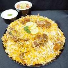 A picture of Mutton Biryani 🥗🍚 🥗.