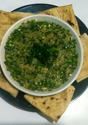 A picture of Brinjal chokha.