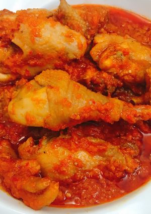 A picture of Fresh chicken stew.