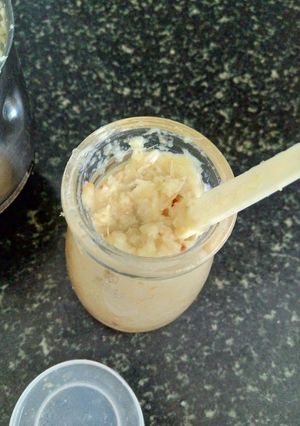 A picture of Ginger garlic paste.
