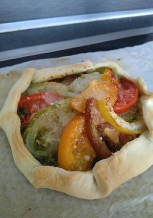 Une photo de Tarte à la tomate