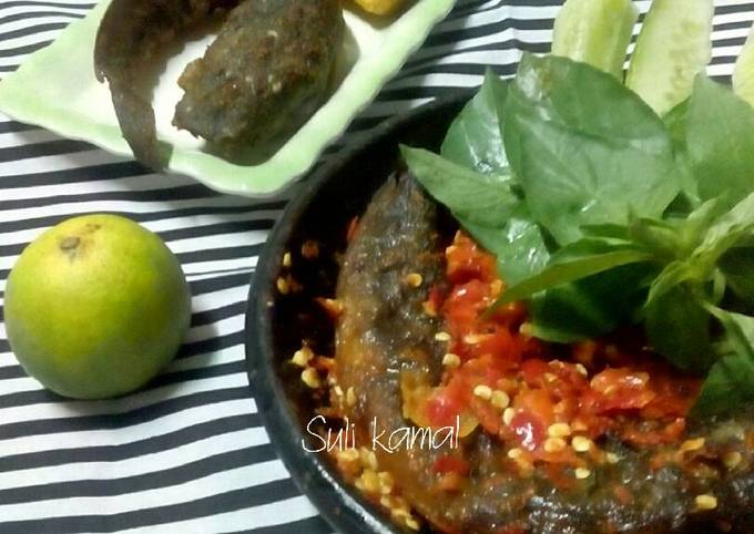 Cara Buat Pecak lele sambal jeruk / Lele penyet sambal jeruk 🍋 Enak