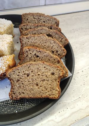 O poză a rețetei Banana bread (chec cu banane).