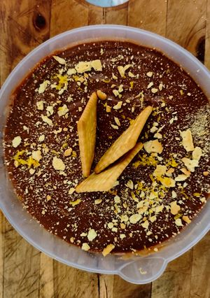 Una foto de Pudín de Chocolate