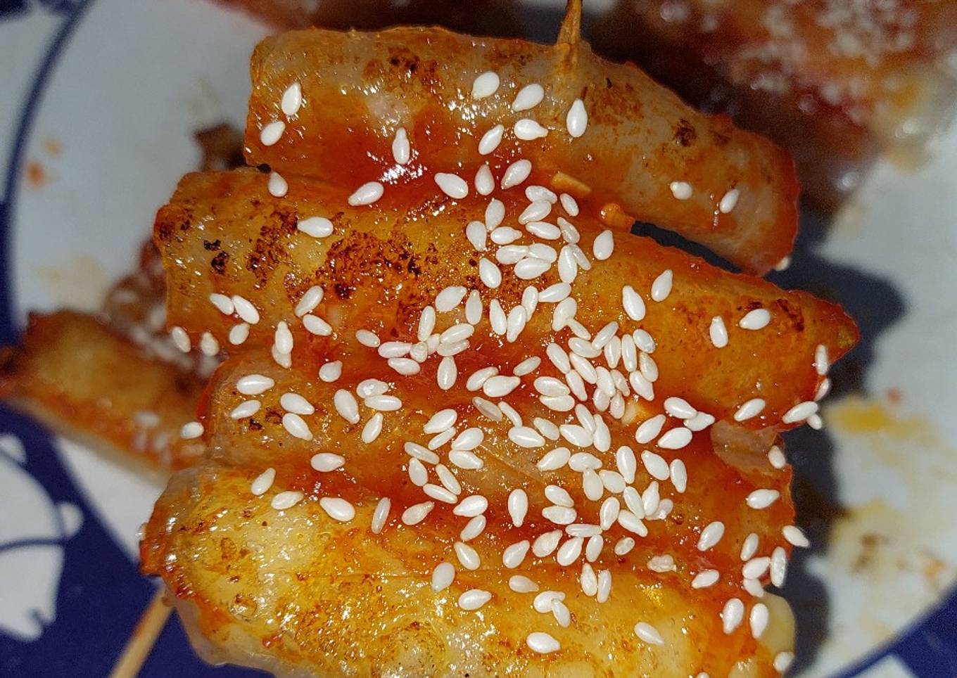 Sate Rice Paper (Rice Paper Skewers)