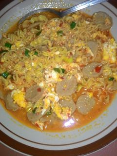Foto resep Mie Rebus Sambel Merah