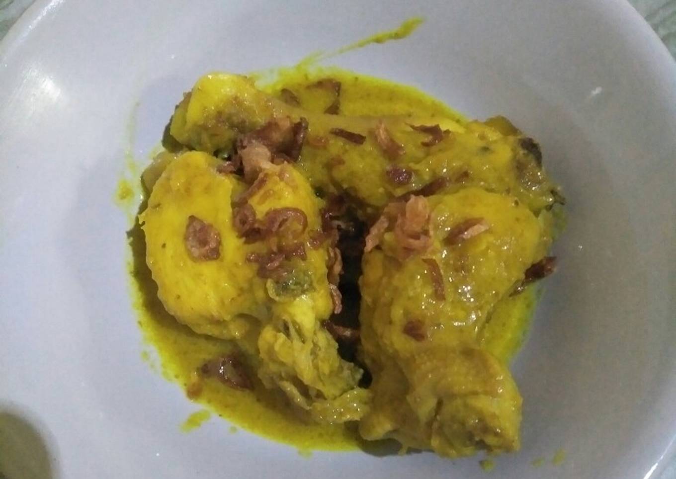 Resep Opor ayam simpel yang Lezat