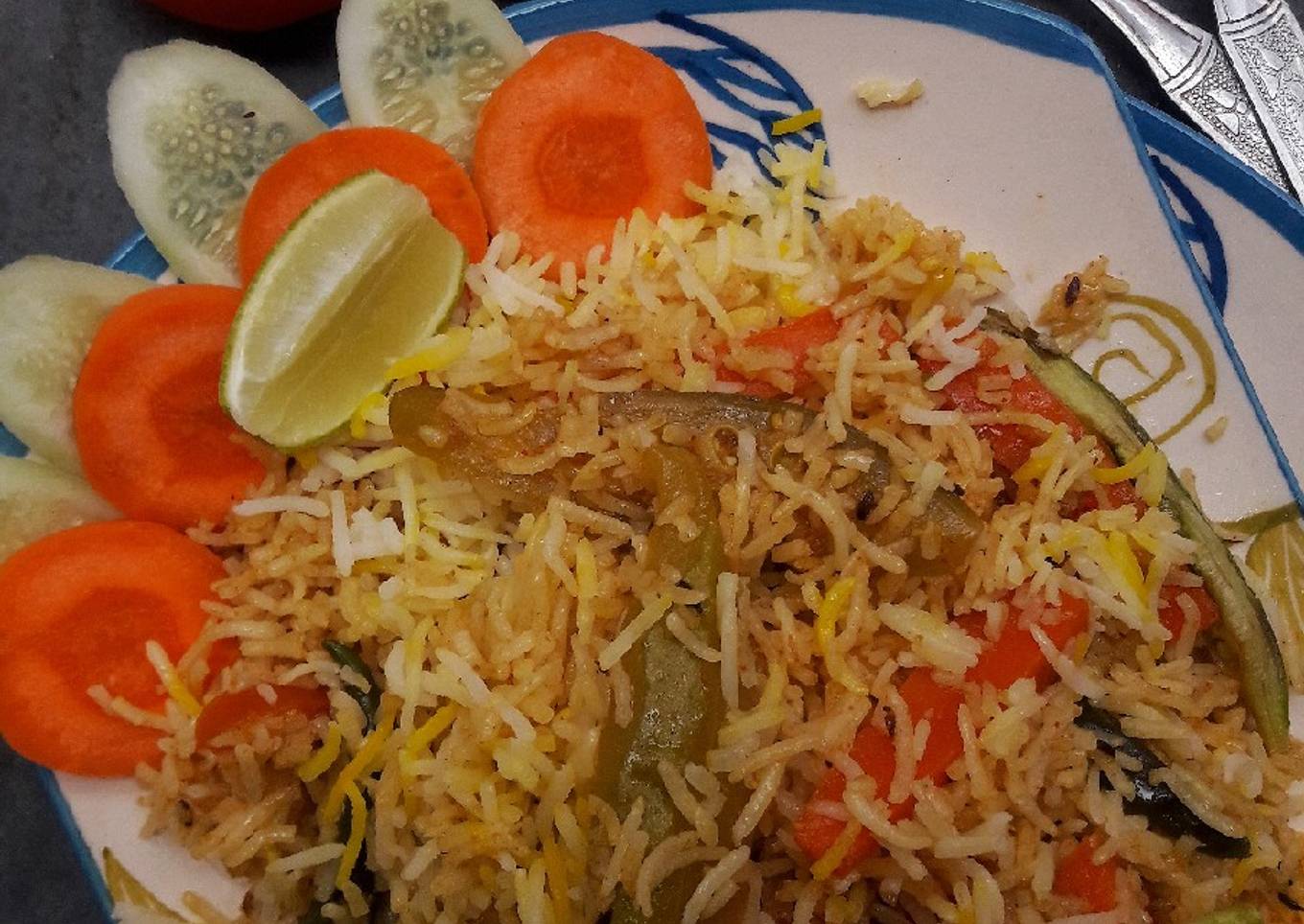 Parwal pulao (pointed gourd pulao)