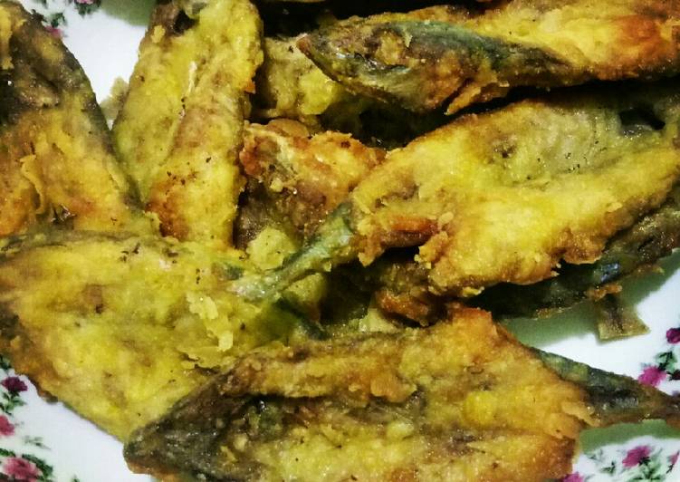 Cara Gampang meracik Ikan layang goreng tepung simple Lezat