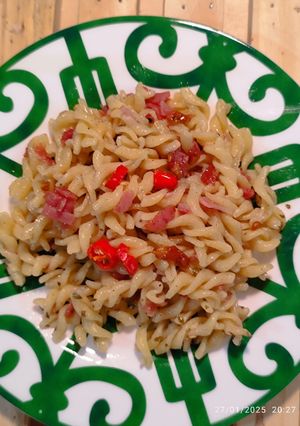Foto resep Makaroni Aglio Olio