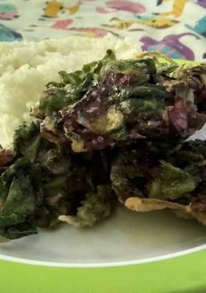 Foto resep Goreng duo bayam