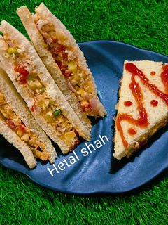 मिक्स वेज सैंडविच (mix veg sandwich recipe in hindi) रेसिपी मुख्य फोटो